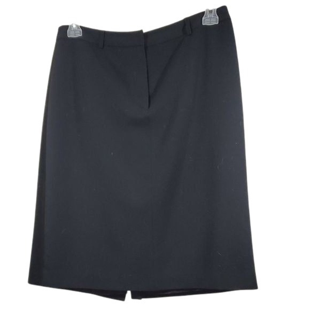 Casual Corner Stretch Black Skirt Size‎ 10 Career Business Office Knee Length